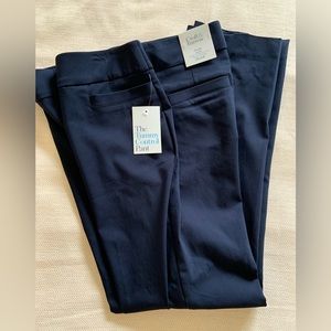 Croft & Barrow Comfy Navy Slacks Size 8
